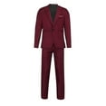 thumbnail image 1 of Viikei Mens Clothes on,Gifts for Men Men's Fashion Suit Jacket + Suit Pants Two-piece Suit, 1 of 5