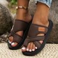 thumbnail image 1 of Summer Sandals for Women Hollow Mesh Slide Sandals Comfortable Support Mesh Sandals For Women, 1 of 7