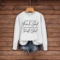 thumbnail image 1 of 50% Off Clearance Fall Sweatshirts for Women Women's Thank God Trust God Long Sleeved Hoodie, 1 of 3