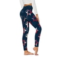 thumbnail image 1 of 50% Off Clearance Lenago Women Girls Leggings Skinny Independence Day Printed High Waist Stretchy Tights Trouser Yoga Pants Gift for Women, 1 of 3