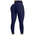 thumbnail image 1 of 50% Off Lenago Women's Bubble Hip Lifting Exercise Fitness Running High Waist Yoga Pants Gift for Women, 1 of 4