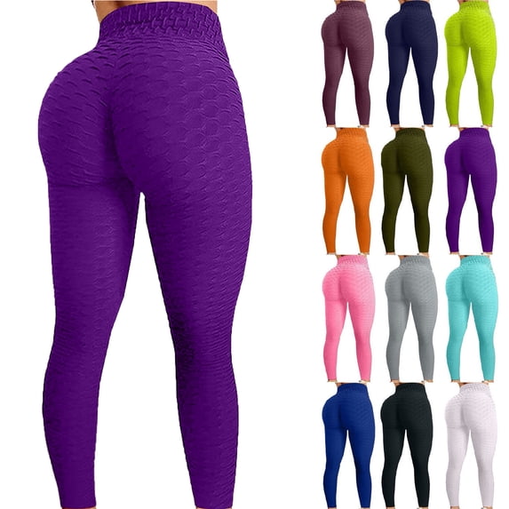 50% Off Lenago Womens Fashion Stretch Yoga Leggings Fitness Running Gym Trousers Active Pants Gift for Women