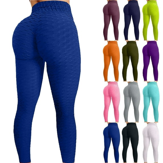 50% Off Clearance Lenago Womens Fashion Stretch Yoga Leggings Fitness Running Gym Trousers Active Pants Gift for Women