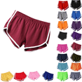 thumbnail image 1 of Women Plus Size Casual Summer Sports Shorts Workout Yoga Shorts Active Shorts Gym Shorts Gift for Women, 1 of 2