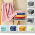 thumbnail image 1 of PALIFEUR Bath Towels 14x30" Soft Bath Towels Set of 2 Super Absorbent Quicker Dry Velvet Bathroom Towels for School Hotel Home Gym Travel Camp Pool Beach, 1 of 3