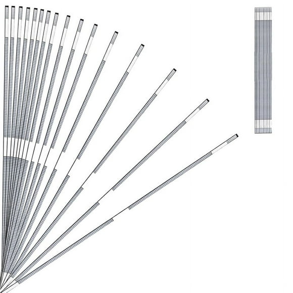 50 PCS 1.5mm Hot Melt Adhesive Strips, Used for Binding Photo Albums, Cards, Books, Thermal Binding Glue Strips