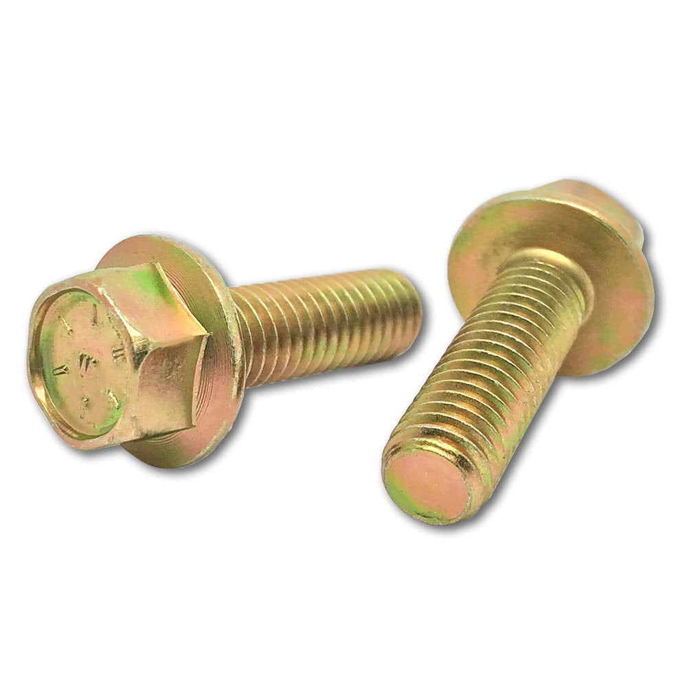 3/8-16 X 1 (FT) Coarse Thread Grade 8 Hex Flange Screw Alloy Steel