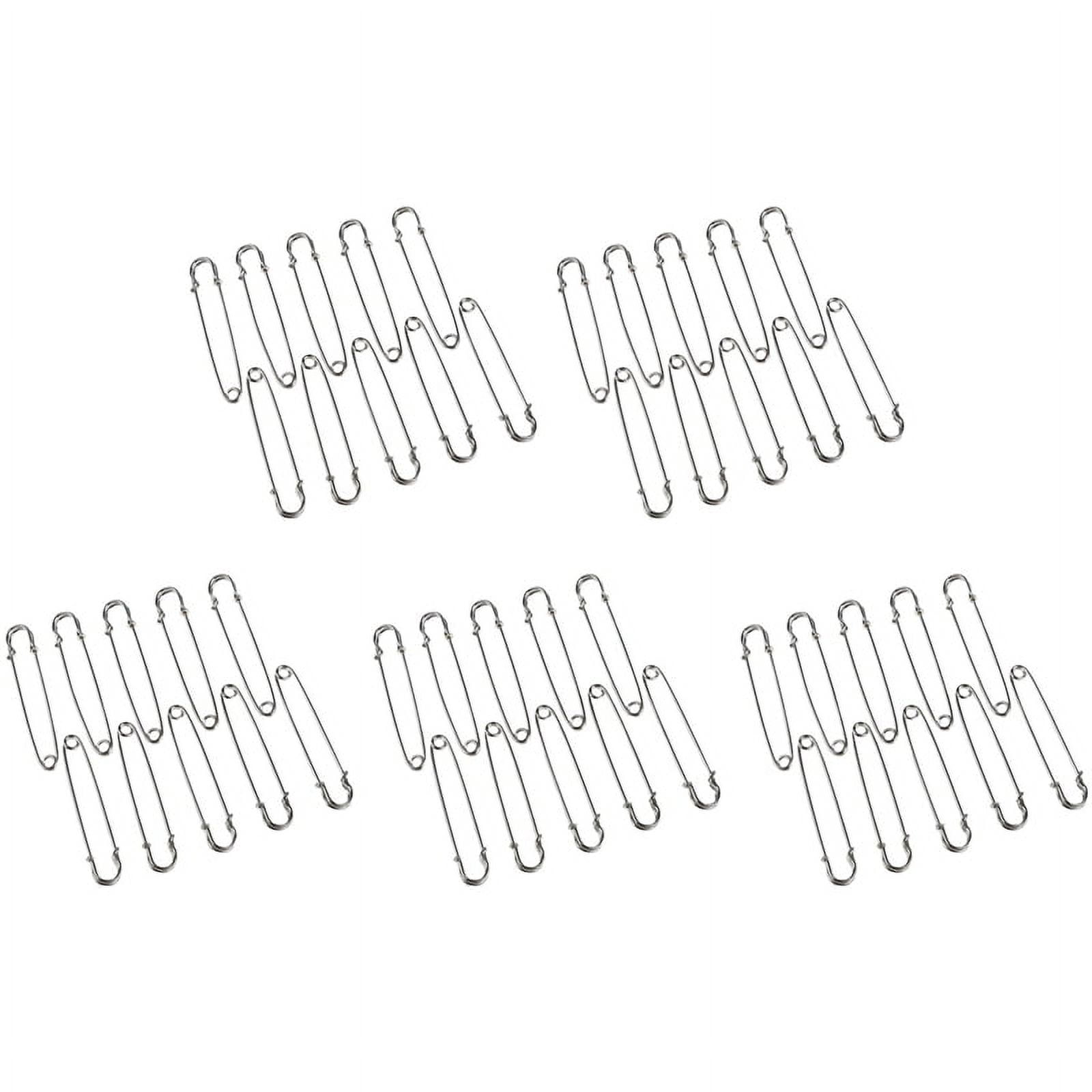 50 PCS 4 Inch Metal Safety PinBig and Strong Enough to Hold Heavy