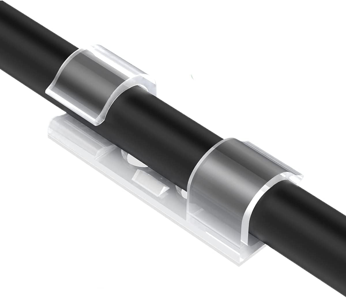 50 PCS Adhesive Cable Clips, Self Stick Cable Tie, Electrical Cable