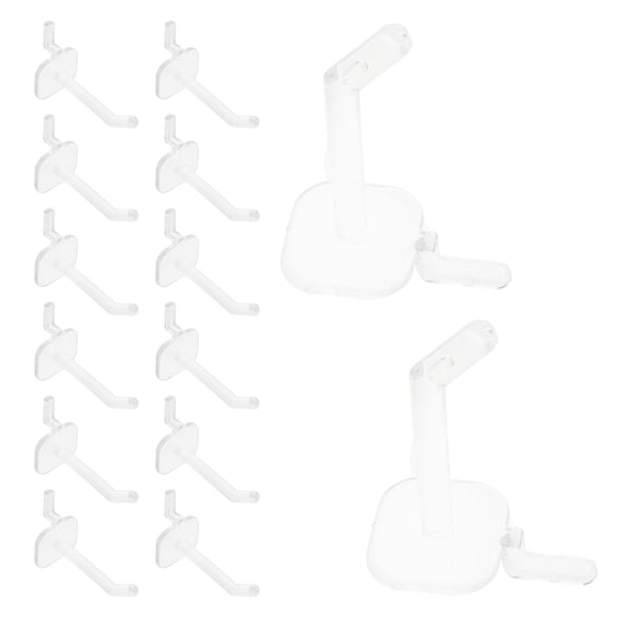 50 PCS Hook Peg Board Small Hooks for Hanging Pegboard Shelving Hook Peg Hanging Hooks Board Hooks