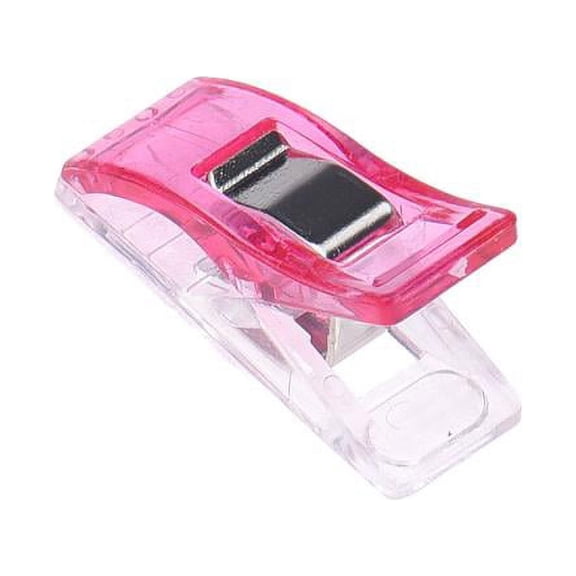 50 PCS Clear Sewing Craft Quilt Binding Plastic Clips Clamps Pack HOT