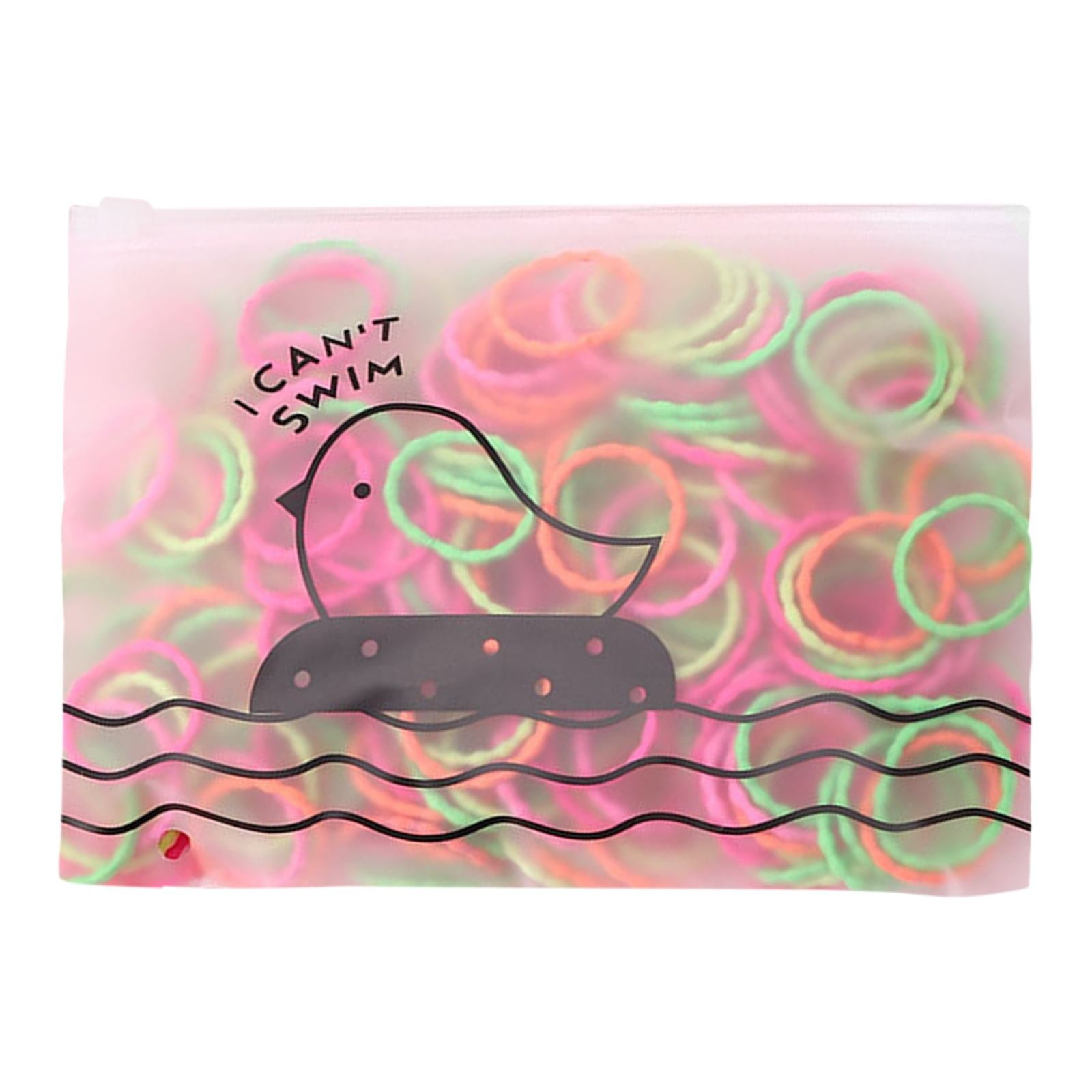 50 PCS Girls No Damage Hairband Elastic Hair Ties Tiny Ponytail Holder