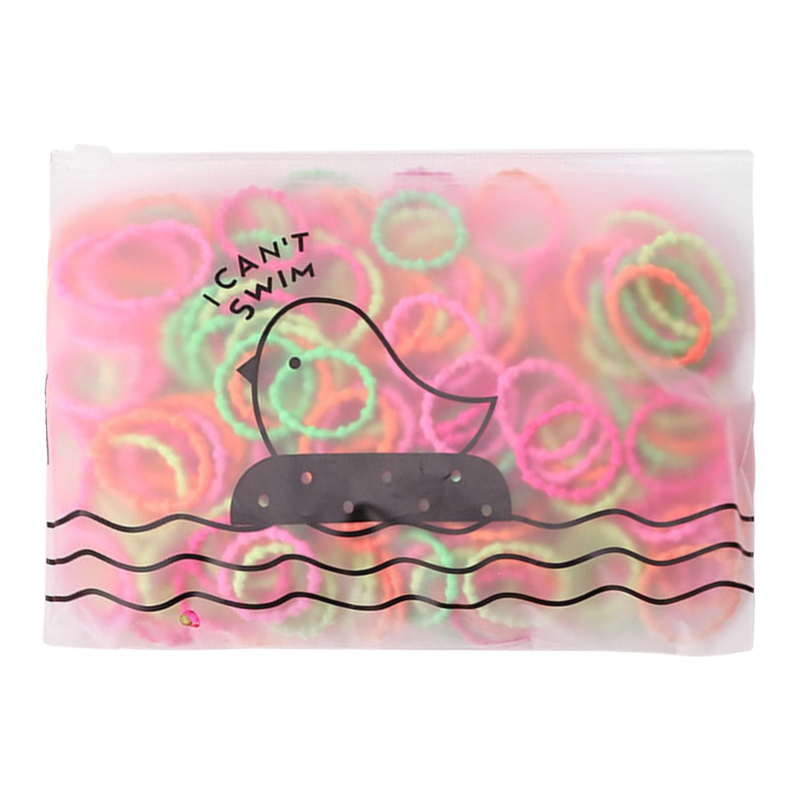 50 PCS Girls No Damage Hairband Elastic Hair Ties Tiny Ponytail Holder