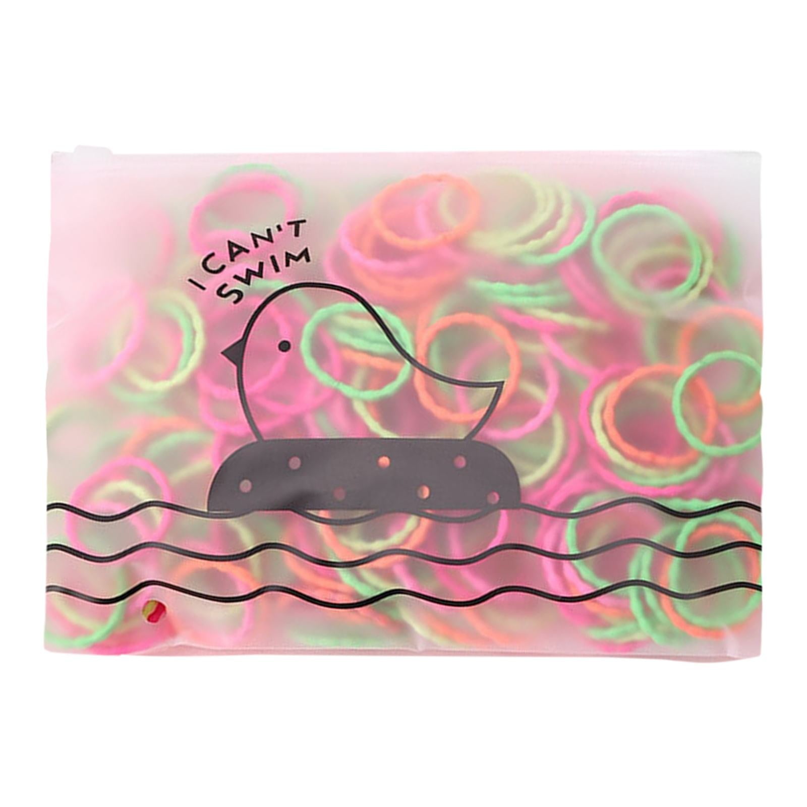 50 PCS Girls No Damage Hairband Elastic Hair Ties Tiny Ponytail Holder