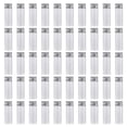 thumbnail image 1 of 50 PCS Mini Glass Bottles 12ml/0.4oz Tiny Glass Vials with Screw Aluminum Cap Leak Proof Clear Empty Lab Jars Containers Sample Vials, 1 of 5