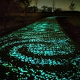 thumbnail image 1 of 50 PCS Multi-Color Glow Pebbles,Glow Stones,Glowing Rocks Colorful Decor for Fish Tank Pathway Garden Aquarium Walkway Driveway,Shining Pebbles Driven by Light or Sunlight, 1 of 4
