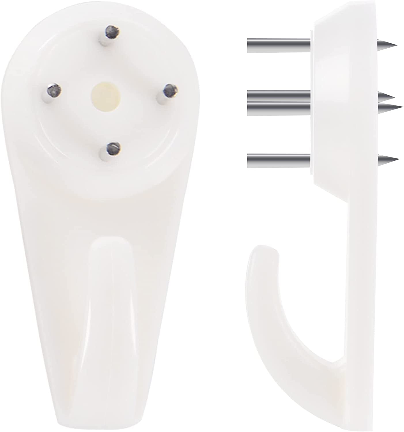 50 PCS Picture Hangers Hanging Kit, Heavy Duty Hooks for Stucco