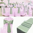 thumbnail image 1 of 50 PCS Satin Chair Sashes Bows Decorative Universal Chair Cover Chair Ribbon Ties Back Sash for Wedding Party Ceremony Reception Hotel Event Banquet Restaurant Home Kitchen Decor(7x108inch, ), 1 of 18
