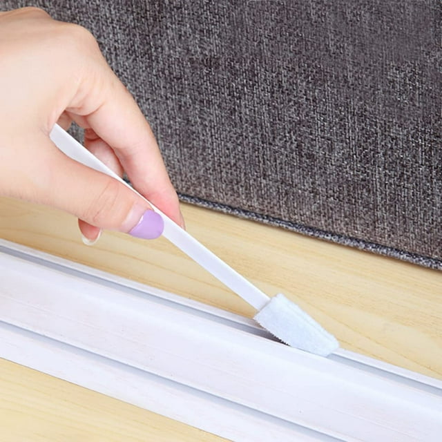 50 PCS Small Disposable Crevice Cleaning Brushes for Toilet Corner