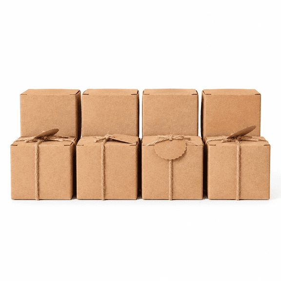 50 PCS Small Gift Boxes, 2x2x2 Inch Mini Party Favor Boxes