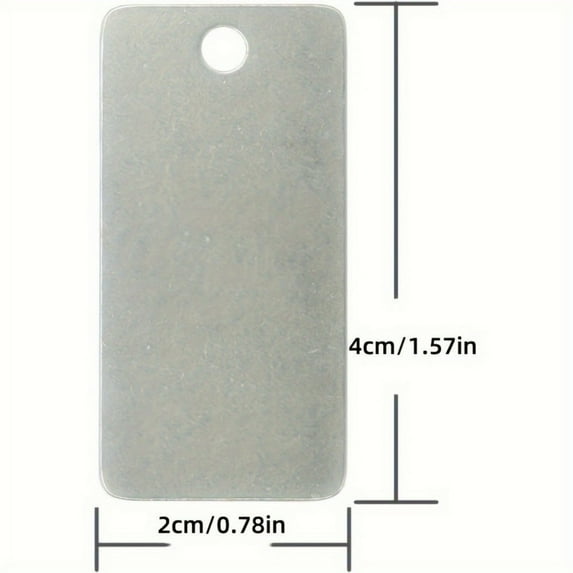 50 PCS Stainless Steel Garden Labels - Durable Waterproof Tags for Plants, Flowers, and Trees - Ideal for Greenhouses and Outdoor Use