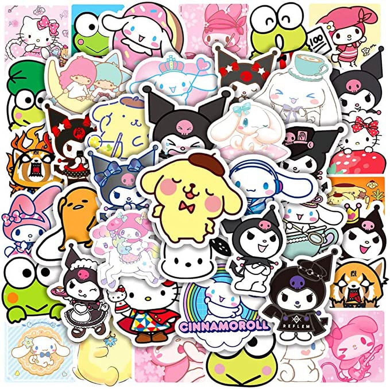 100 Pcs Kids Water Bottle Stickers, animals Pack Waterproof Cute Vinyl  Aesthetic