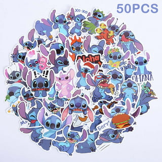 Lilo & Stitch Stitch Character Set of 35 Mini Assorted Stickers Decal Set