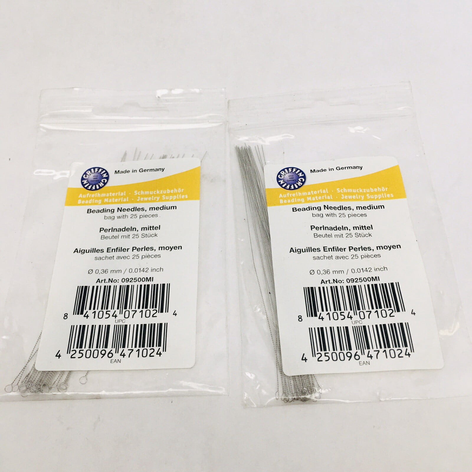 50 PSC GRIFFIN BEADING NEEDLES MEDUIM