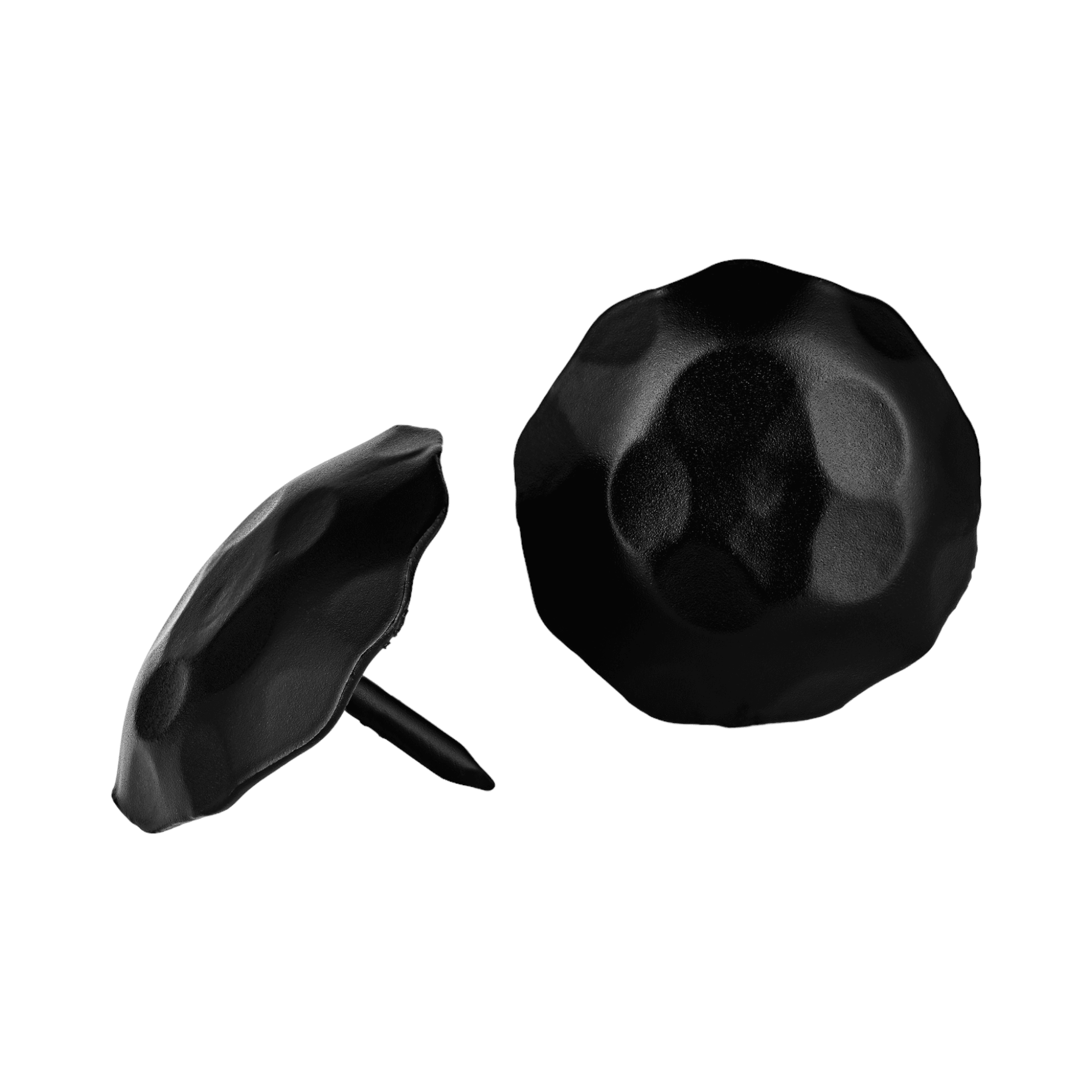 50 Pack 1.5 Inch Black Finish Decorative Door Nail Clavos By Borderland