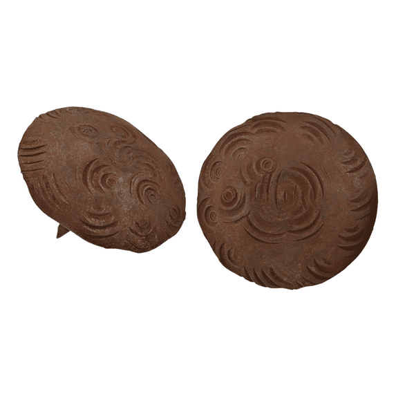 50 Pack 1.5 Inch Rusted Finish Decorative Door Nail Clavos By Borderland Rustic Hardware