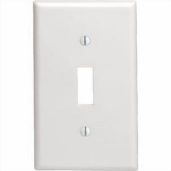 1PC Leviton Mid-Way Thermoplastic Nylon Toggle Switch Wall Plate