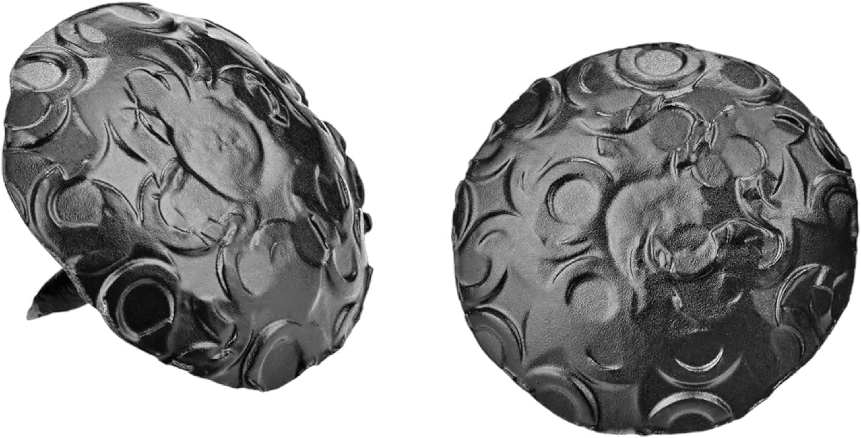 50 Pack 1 Inch Small Clavos Decorative Nails Black Shutter Fasteners