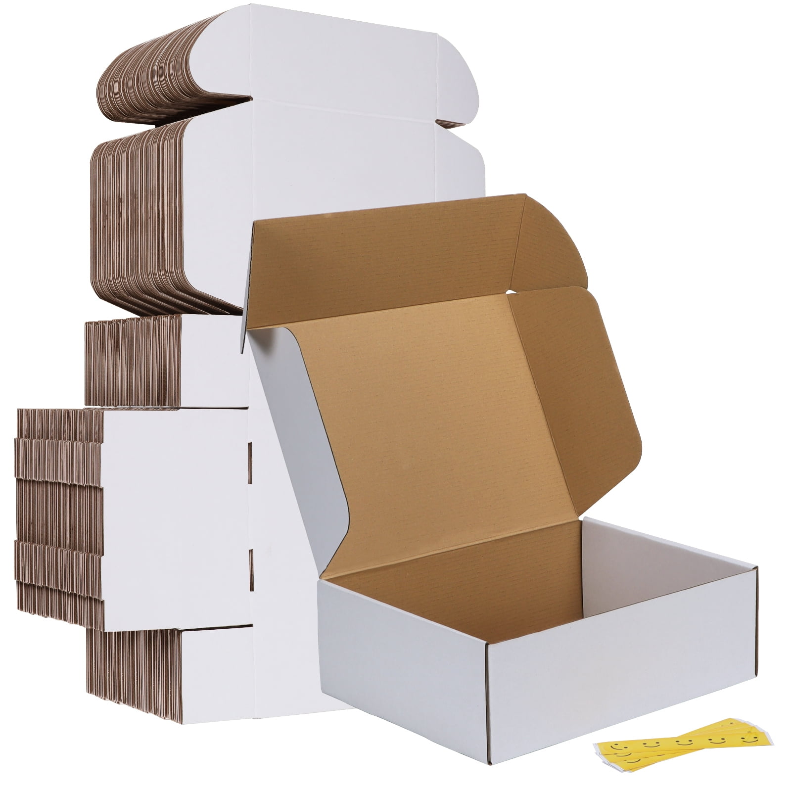50 Pack 12x9x4 Shipping Boxes, Corrugated Cardboard Box for Shipping