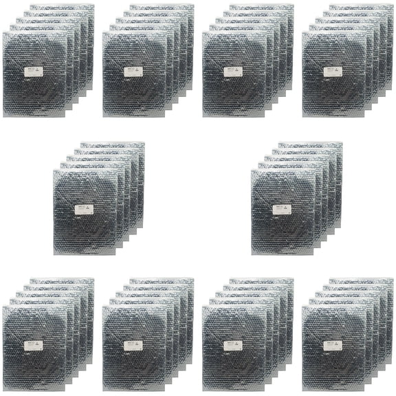 50 Pack 13" x 18" Resealable Cushioned Static Shielding Bags, Lightweight ESD Protective Packaging, Made in USA
