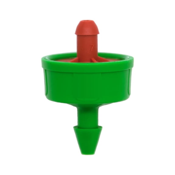 (50-Pack) - 2 Gallons Per Hour No-Drain Pressure Compensating Drip Emitters - Premium Drippers for Drip Irrigation 0.7-4.0 BAR (works with Netafim, Rainbird, Raindrip etc.) (No-Drain 2 GPH, 50)