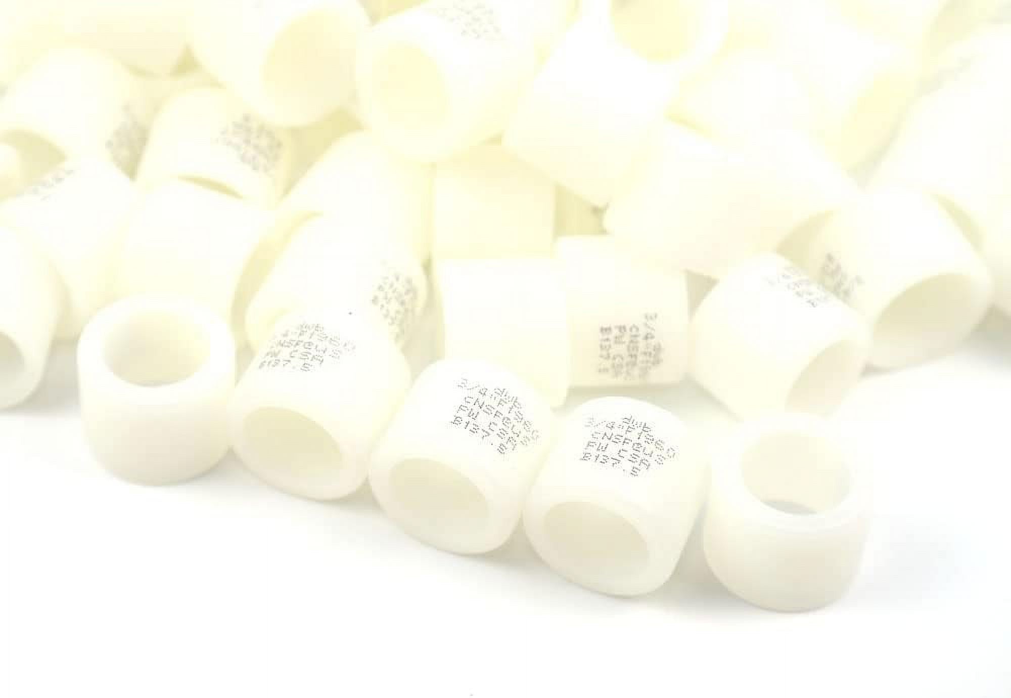 50 Pack 3/4 inch F1960 PexA Expansion Rings, Sleeves for Pex A Pipe