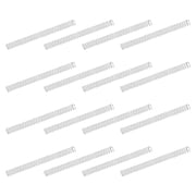 50 Pack 304 Stainless Steel Compression Springs, 0.2mm x 3mm x 40mm Small & Tiny Pen Spring for Home Repair & DIY, Workshop & Industrial Use, Silver Tone