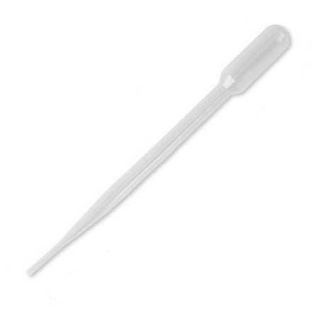 50 Pack - 3ml Plastic Disposable Graduated Transfer Oils Pipettes Eye Dropper Set - 3 ml - Pack of 50 - GreenHealth