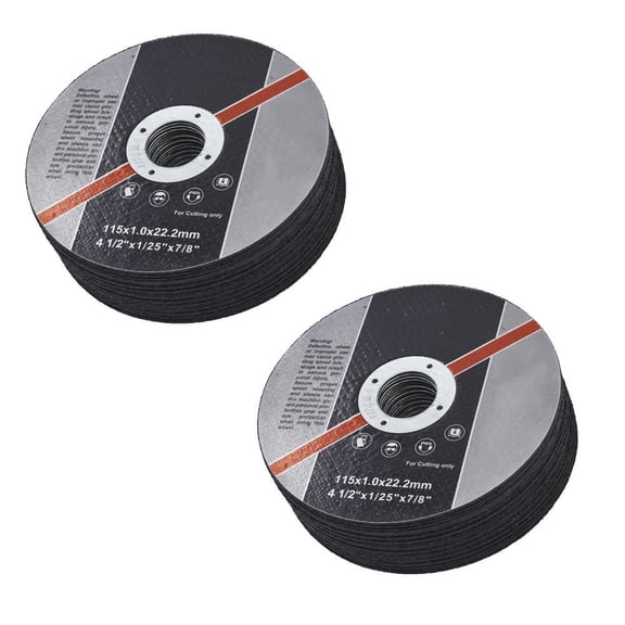 50 Pack 4.5"x.040"x7/8" Cut-Off Wheel - Metal & Stainless Steel Cutting Discs