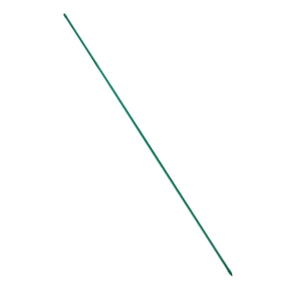 50 Pack 57.28 Inch Plastic Coated Metal Tomato Garden Stakes with Pointed End and Non Slip Bumps for Climbing Plants and Outdoor Vegetable Support