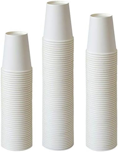 [ 50 Pack 8 Oz ] Paper Cups, Paper Coffee Cups 8 Oz, Hot Cups Water ...