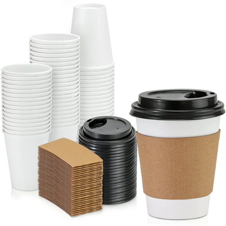https://i5.walmartimages.com/seo/50-Pack-8-oz-Hot-Beverage-Disposable-White-Paper-Coffee-Cup-with-Black-Dome-Lid-and-Kraft-Sleeve-Combo-XX-Small_31011284-b85c-4005-80d7-9bf0e8c29776.97939742351e3c39b5a74b9b29fa3a1d.jpeg?odnHeight=768&odnWidth=768&odnBg=FFFFFF