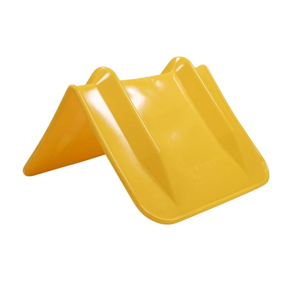 50 Pack 8"x8"x12" Yellow Flatbed Corner Protector - V Shaped Edge Guard for Tie-Down Winch & Ratchet Straps - Fit 1 Straps Up To 4"- Plastic Corner Protector for Trailer Cargo Load