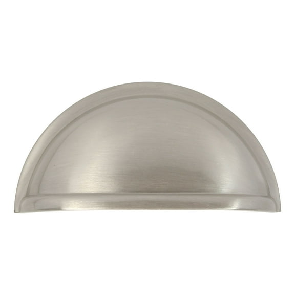 50 Pack Amerock BP53010G10 3-Inch Satin Nickel Cup Cabinet Hardware Pull