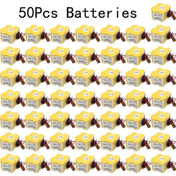 50-Pack BR-2/3AGCT4A 6V 4400mAh Replacement Battery for FANUC Controls A98L-0031-0025 CNC System