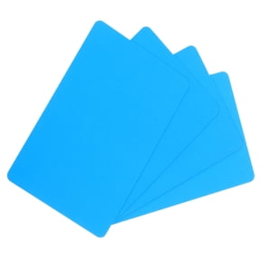 50 Pack Blank Cards 15mil ID Cards Blank Credit Cards Sky Blue