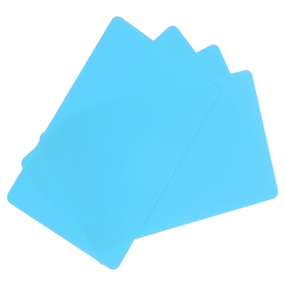 50 Pack Blank Cards 20mil ID Cards Blank Credit Cards Light Blue