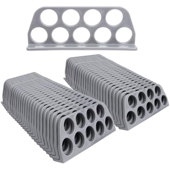 50 Pack Cable Chase-Wire Bracket, Cable Support Wire Bracket Holder for NMB Electrical Cord Organized Management, 9-Hole 1-Inch Diameter$$