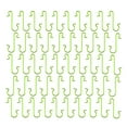 thumbnail image 1 of 50 Pack Christmas Ornament Hooks - Metal Wire Hangers for Xmas Tree Decorations, Small Hook Anchors for Hanging Ball Ornaments, 1 of 5