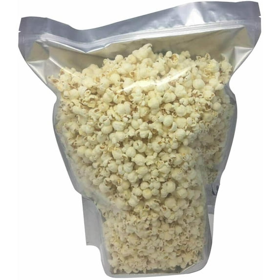 50 Pack Clear/Silver 14" x 17" Stand Up Food Pouch Ziplock Mylar Smell Proof Bags